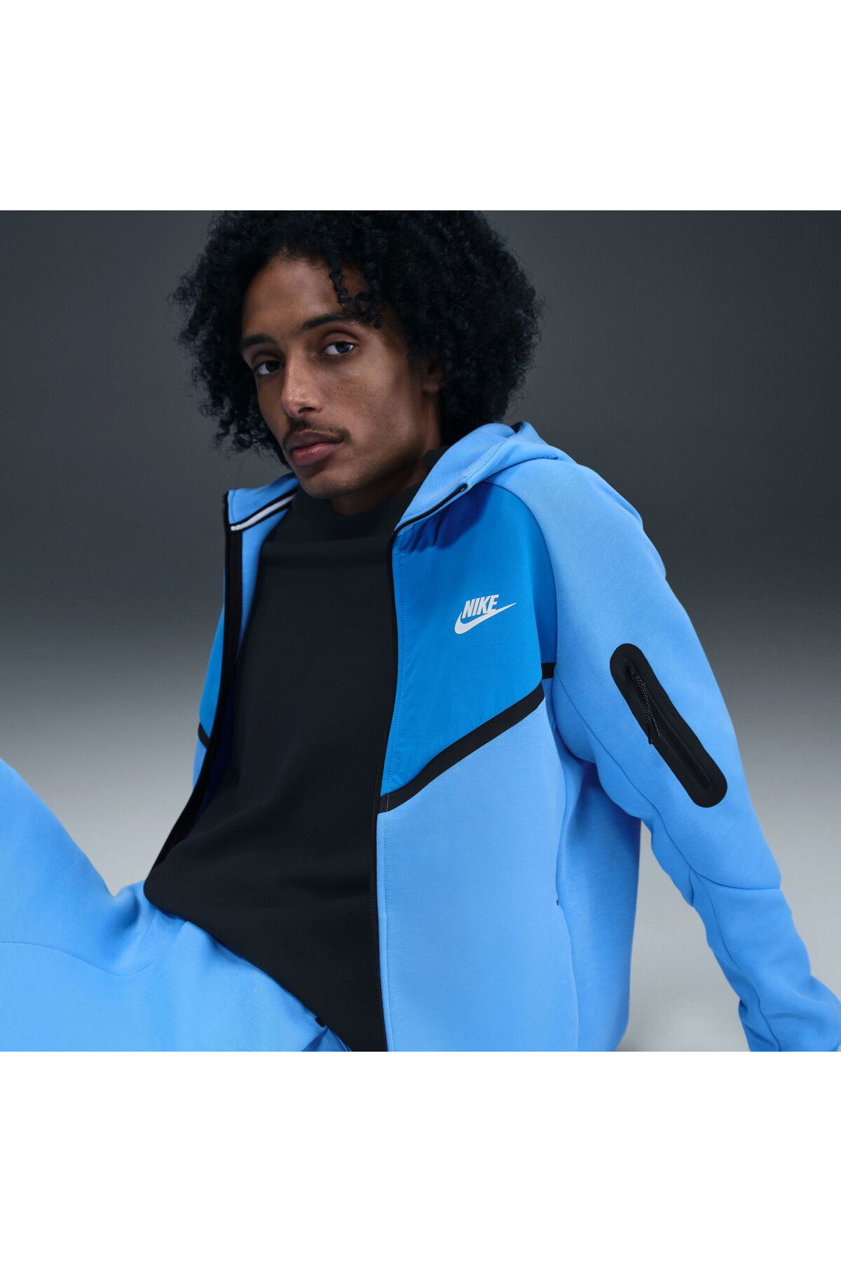 سویشرت مردانه Tech Fleece Mix Wr Hoodie نایکی سویشرت اسپرت Nike