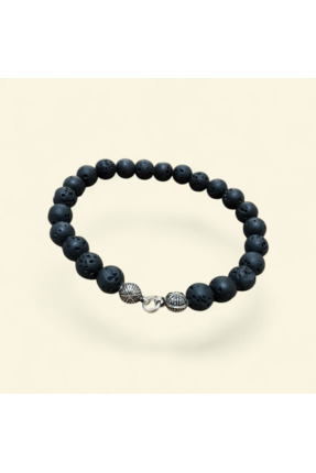 HENNA BUTİK TİCARET DÜNYASI Lav Taşı Doğaltaş Bileklik