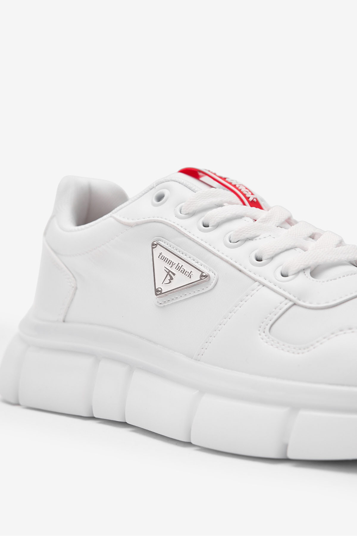 Tonny Black  Erkek Beyaz Spor Ayakkabı - Görsel 3