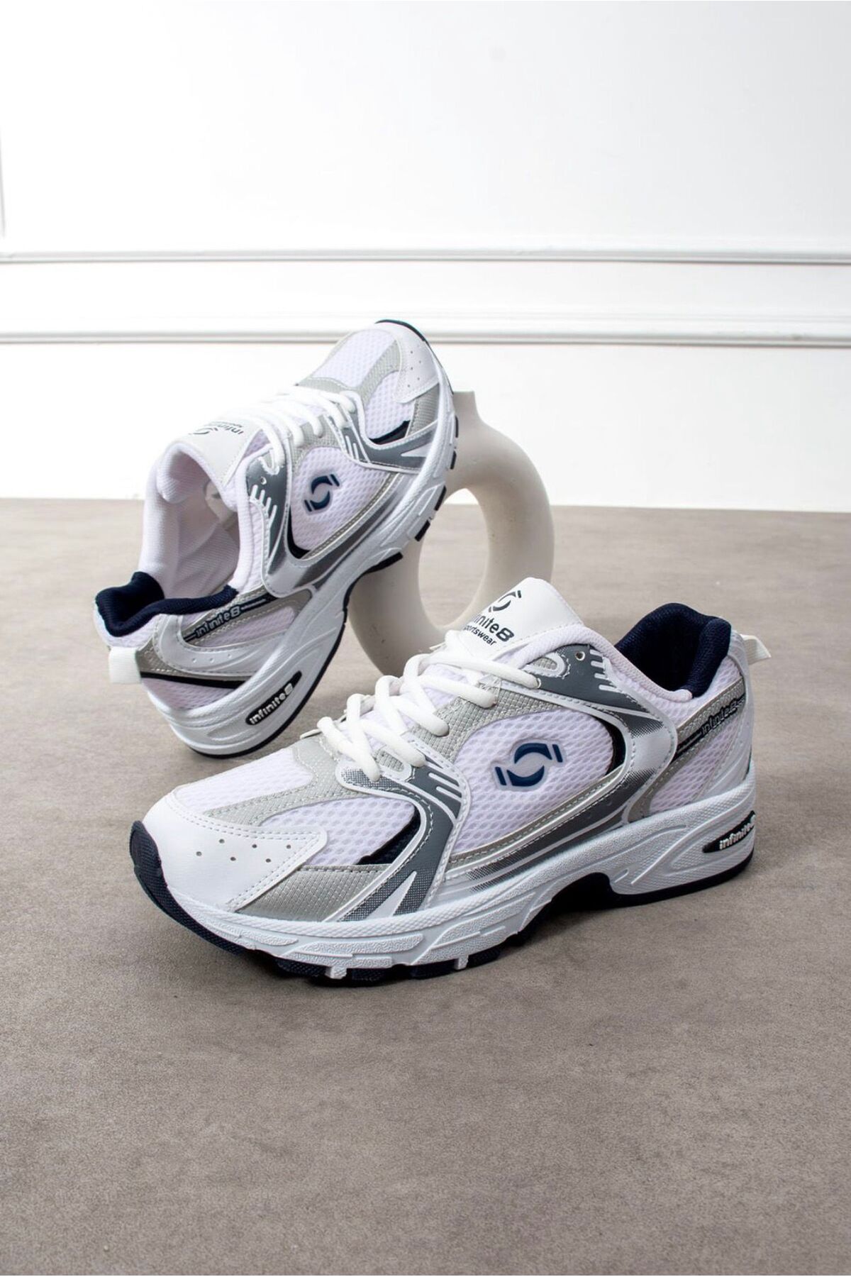 BERAT KUTLAY  530 Kadın Erkek Unisex Ortopedik Triko Yürüyüş Spor Ayakkabısı Günlük Sneaker - Görsel 2