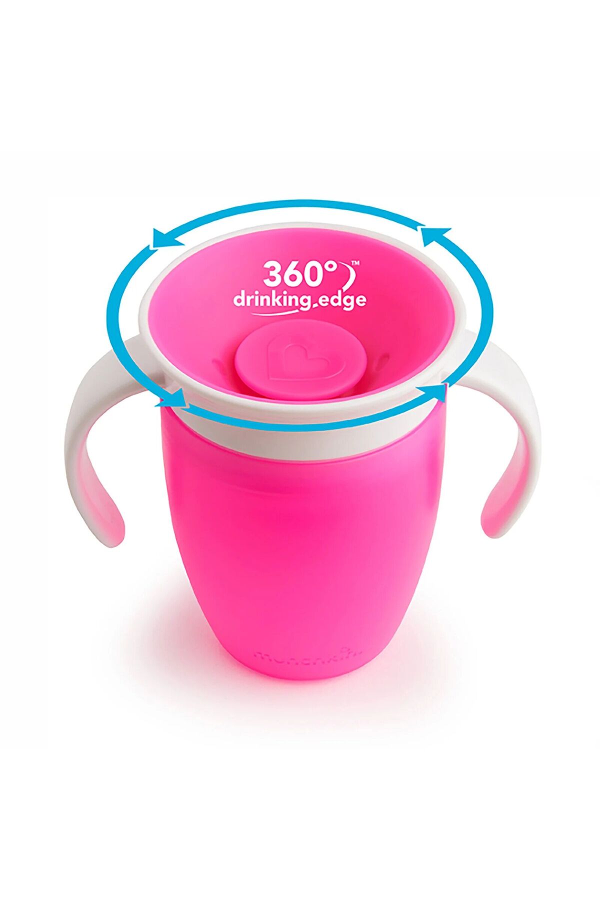 Munchkin Mucize 360° Alıştırma Bardağı 6 Ay+ 207 ml Pembe fotoğrafı 3 (önizleme)
