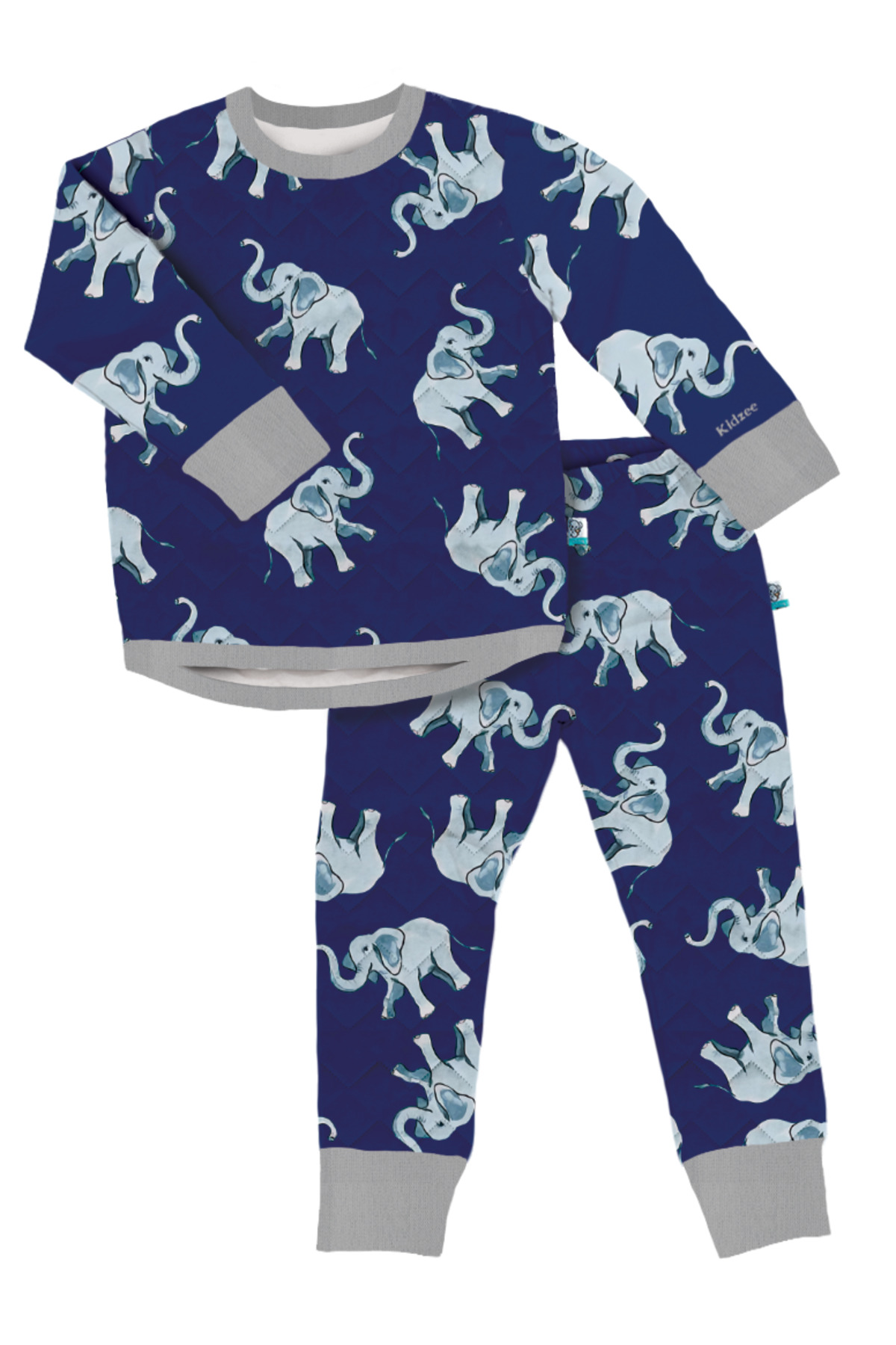 KidZee 1.5 Tog Elephant Çocuk Pijama Takımı fotoğrafı 2 (önizleme)