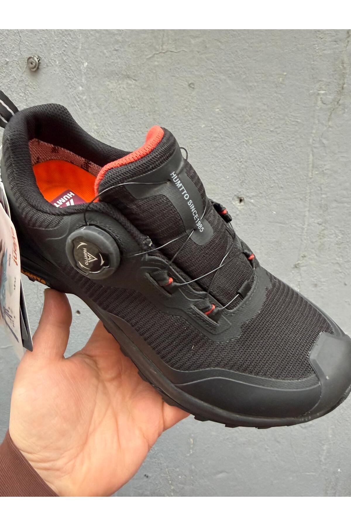 HUMTTO SU GEÇİRMEZ, MAKARA BAĞCIKLI ERKEK OUTDOOR AYAKKABI, COMFORT TABAN görsel 4