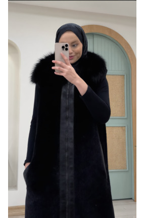 belemirmoda Desenli Kadın Yelek