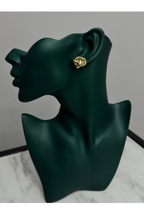 MEŞK STUDIO Düğüm Model Küpe - Zamansız Tasarım Hediyelik Küpe