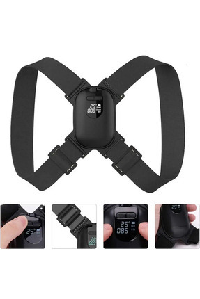 ALEXANDER HUD Kadın Erkek Çocuk Açı Ayarlanır Titreşimli Sayaçlı Dik Duruş Ka...