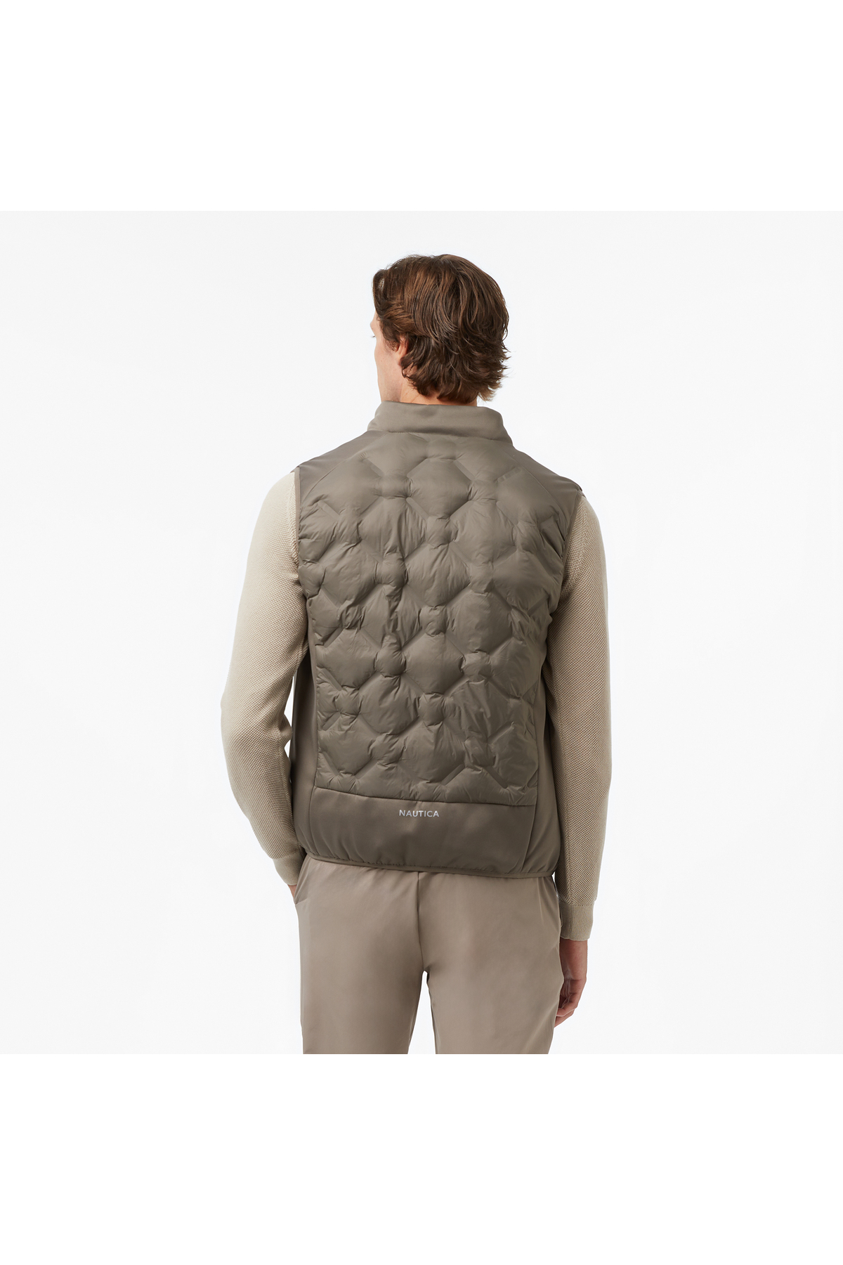 Nautica Erkek Kahverengi Regular Fit Yelek görsel 2