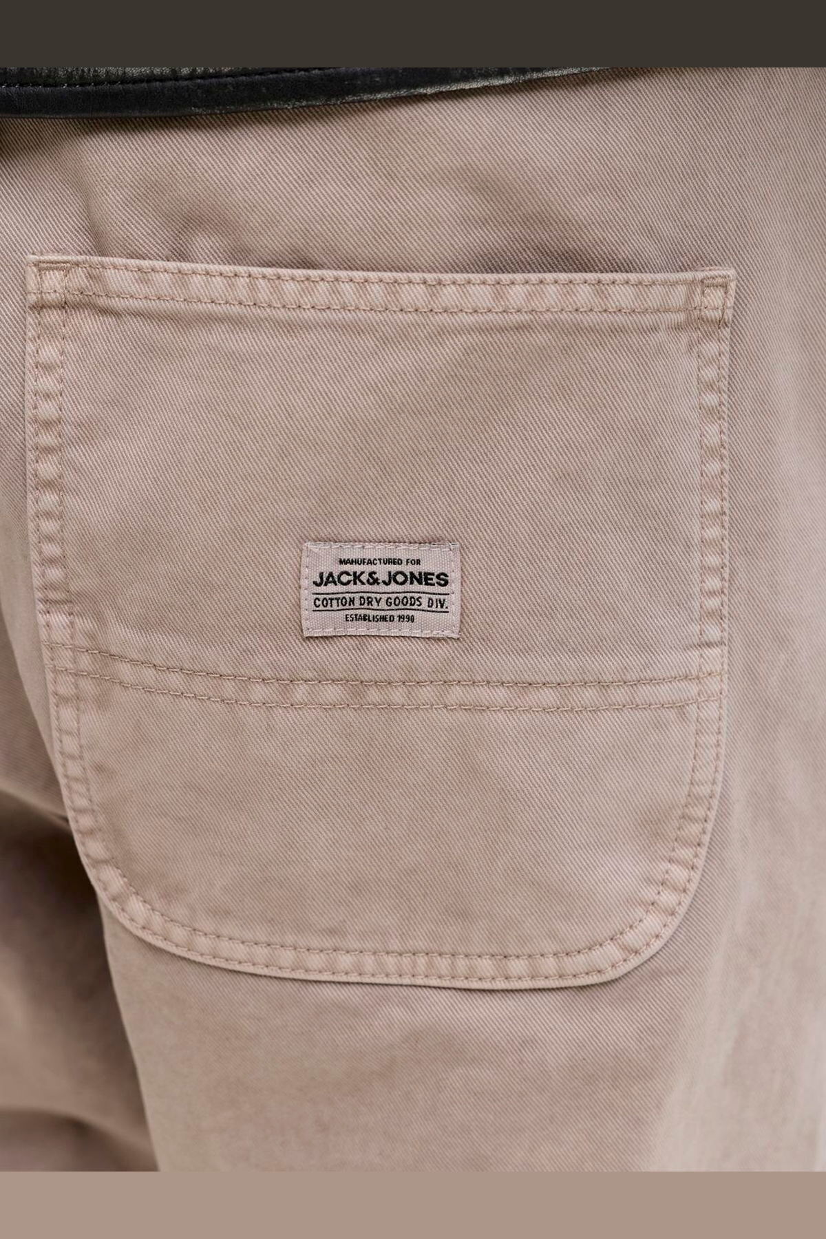 شلوار مردانه راسته فاق بلند | جک اند جونز Jack & Jones 12288528 - تصویر 8