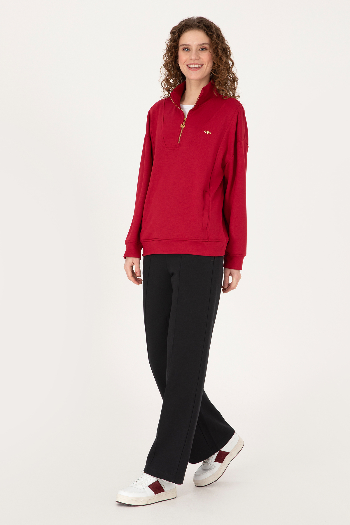 U.S. Polo Assn.  Kadın Siyah Eşofman Altı 50314242-VR046 - Görsel 3