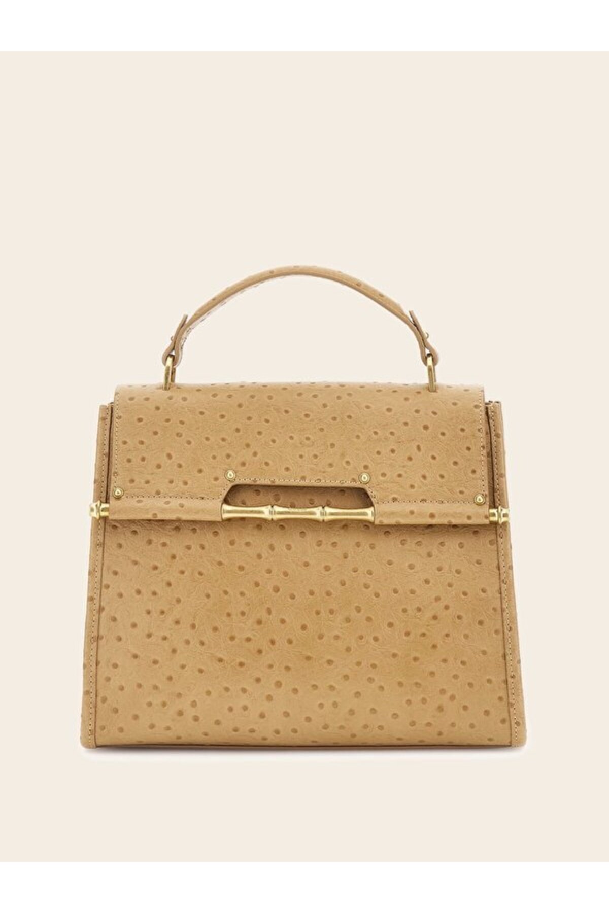 گس کیف دستی چرم اصل آیریس