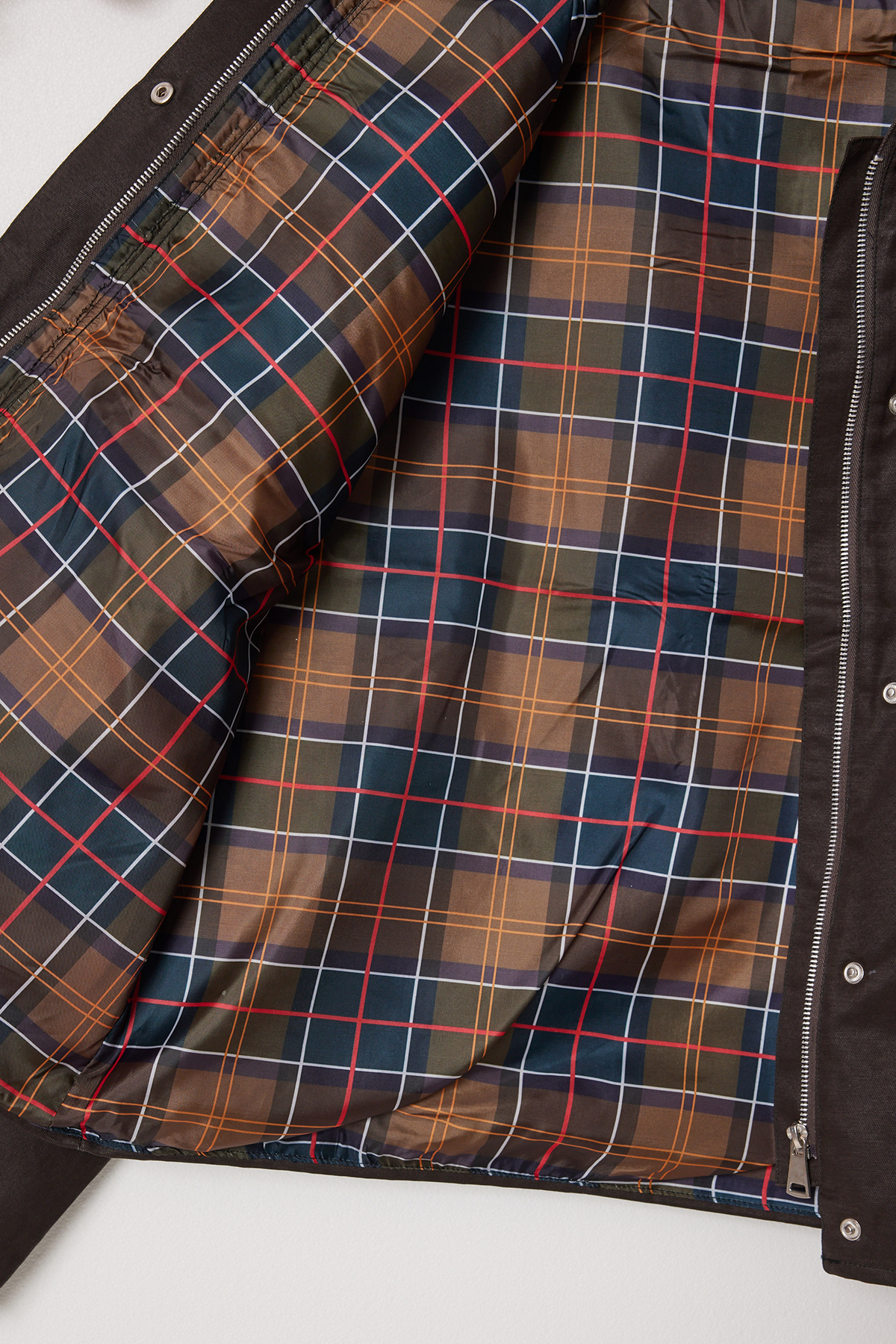 Lovelyİstanbul  Mumlu Görünümlü Kontrast Detaylı Ceket LBY0037 KAHVERENGİ - Görsel 6