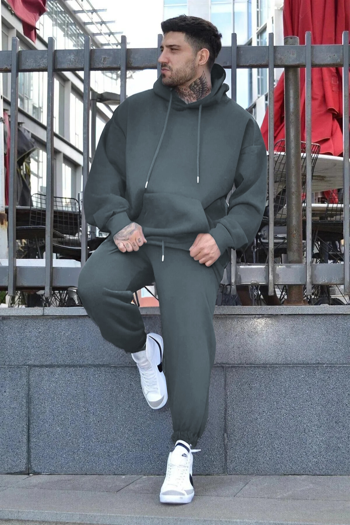 Men's legendary model baggy cut tracksuit