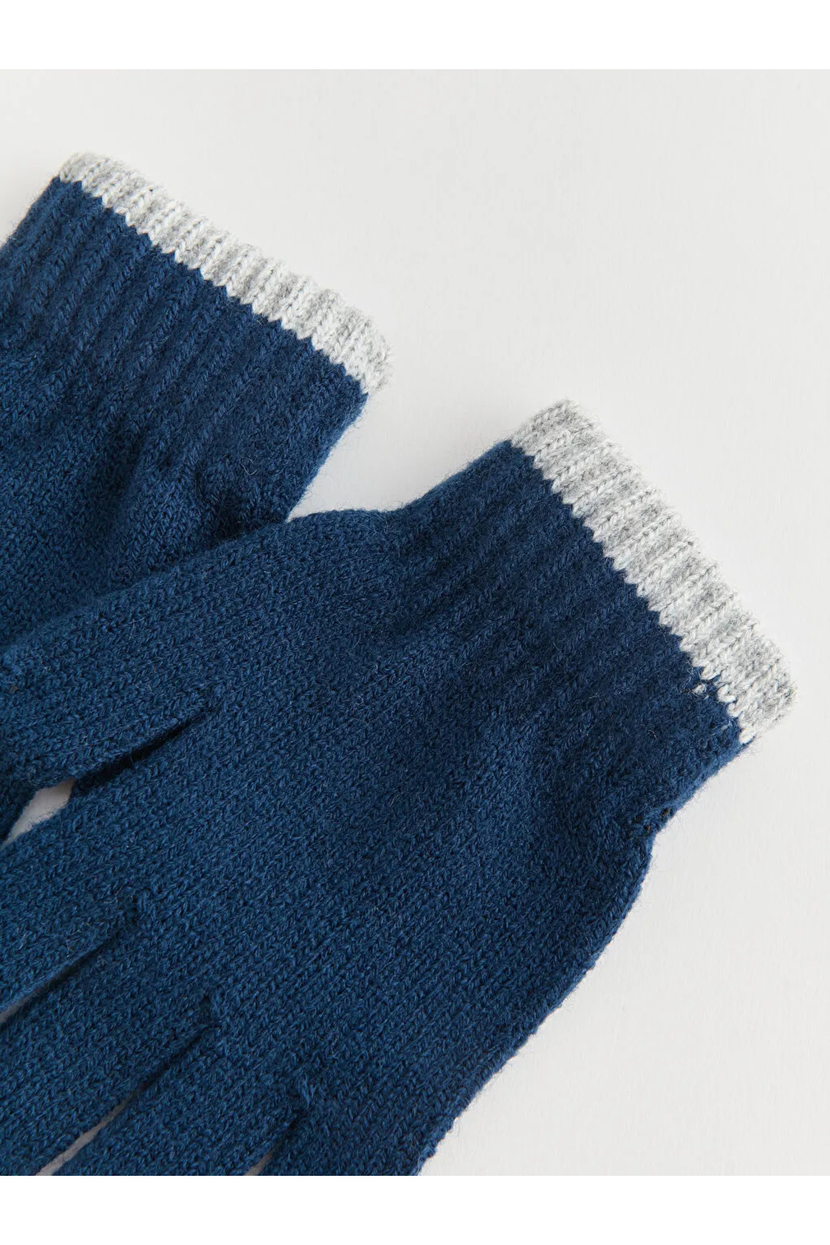 LC Waikiki LCW baby Gri Basic Erkek Bebek Triko Eldiven 2'li fotoğrafı 3 (önizleme)