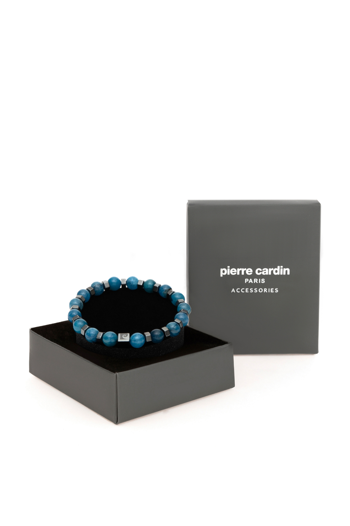 دستبند نقره مردانه | پیر کاردین Pierre Cardin 50325601 - تصویر 2