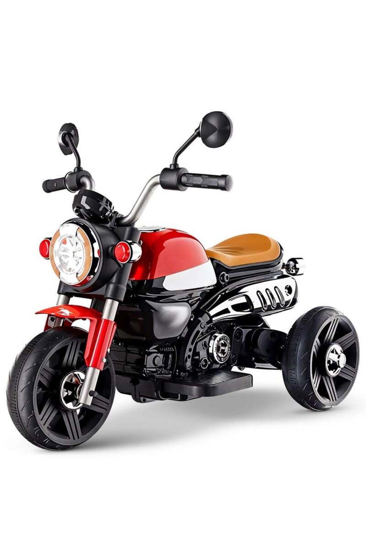 BAYBEE Motorex Battery Operated Bike For Kids, Ride on Toys Kid Rechargeable Baby Bike - Red