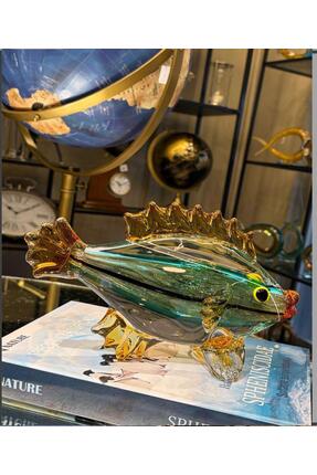 zepce design Renkli Cam Balık