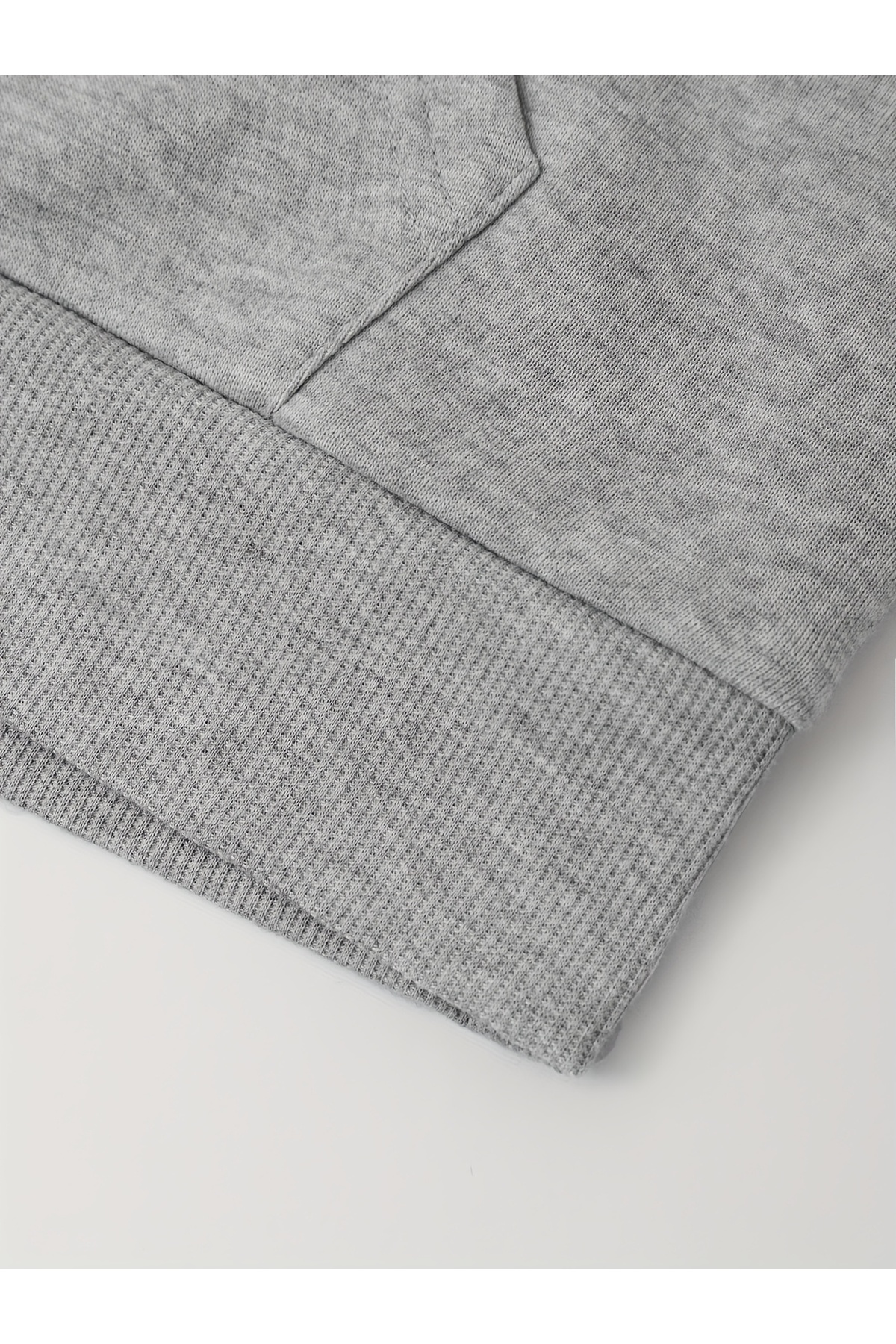 Deocept Unisex Minimal Baskılı Oversize Kapüşonlu Sweatshirt görsel 5