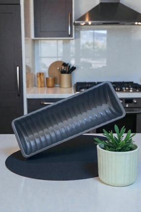 Dore Voir Teflon Dilimli Kek Kalıbı/Ekmek Kalıbı Yanmaz,Yapışmaz Kalıp-Boy 30 CM