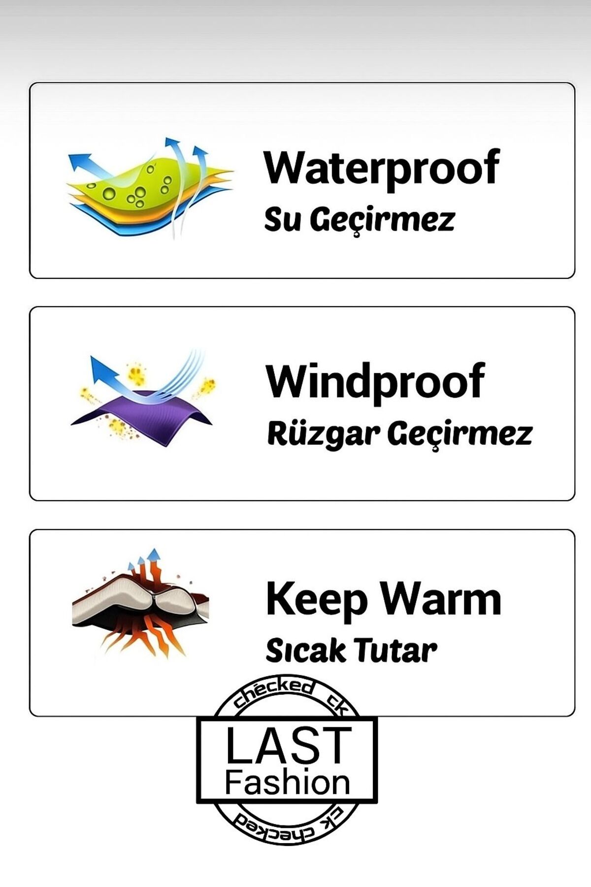 Last fashion  Yeni Sezon Su Geçirmez Erkek Şişme Yelek - Görsel 4