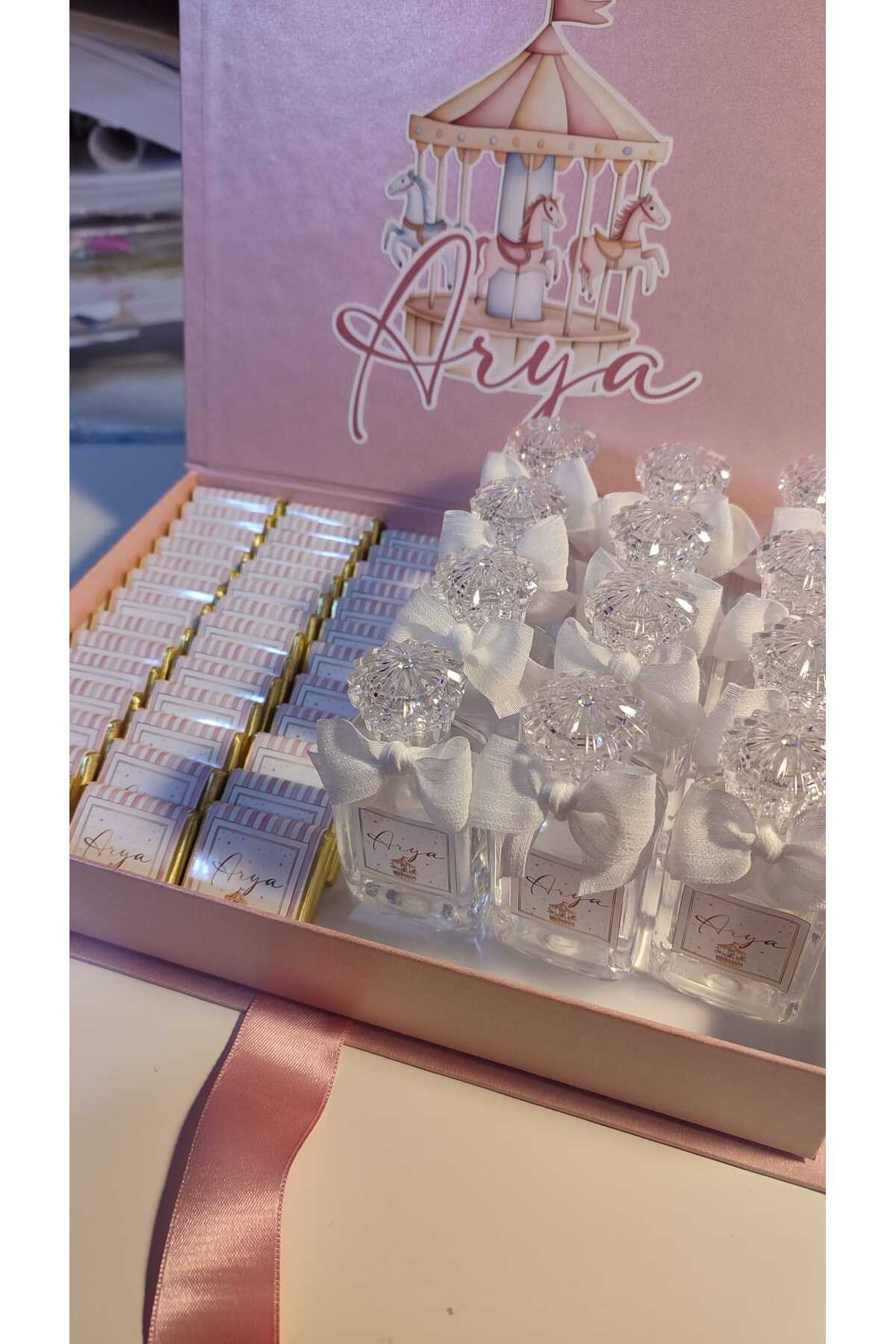 glaminkworld " Hastane Odası İkramlık" Bebek Çikolatası ve Kolonya Seti fotoğrafı 4 (önizleme)