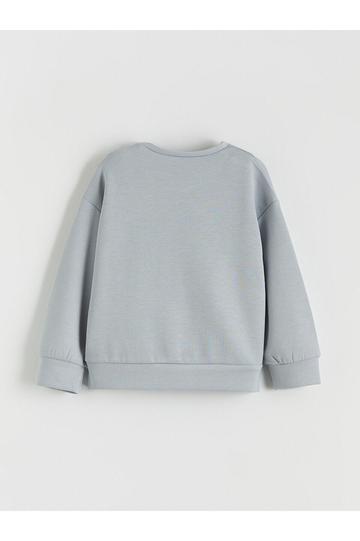 LC Waikiki Elsiva Collection Gri Bisiklet Yaka Kız Çocuk Sweatshirt ve Pantolon fotoğrafı 4 (önizleme)