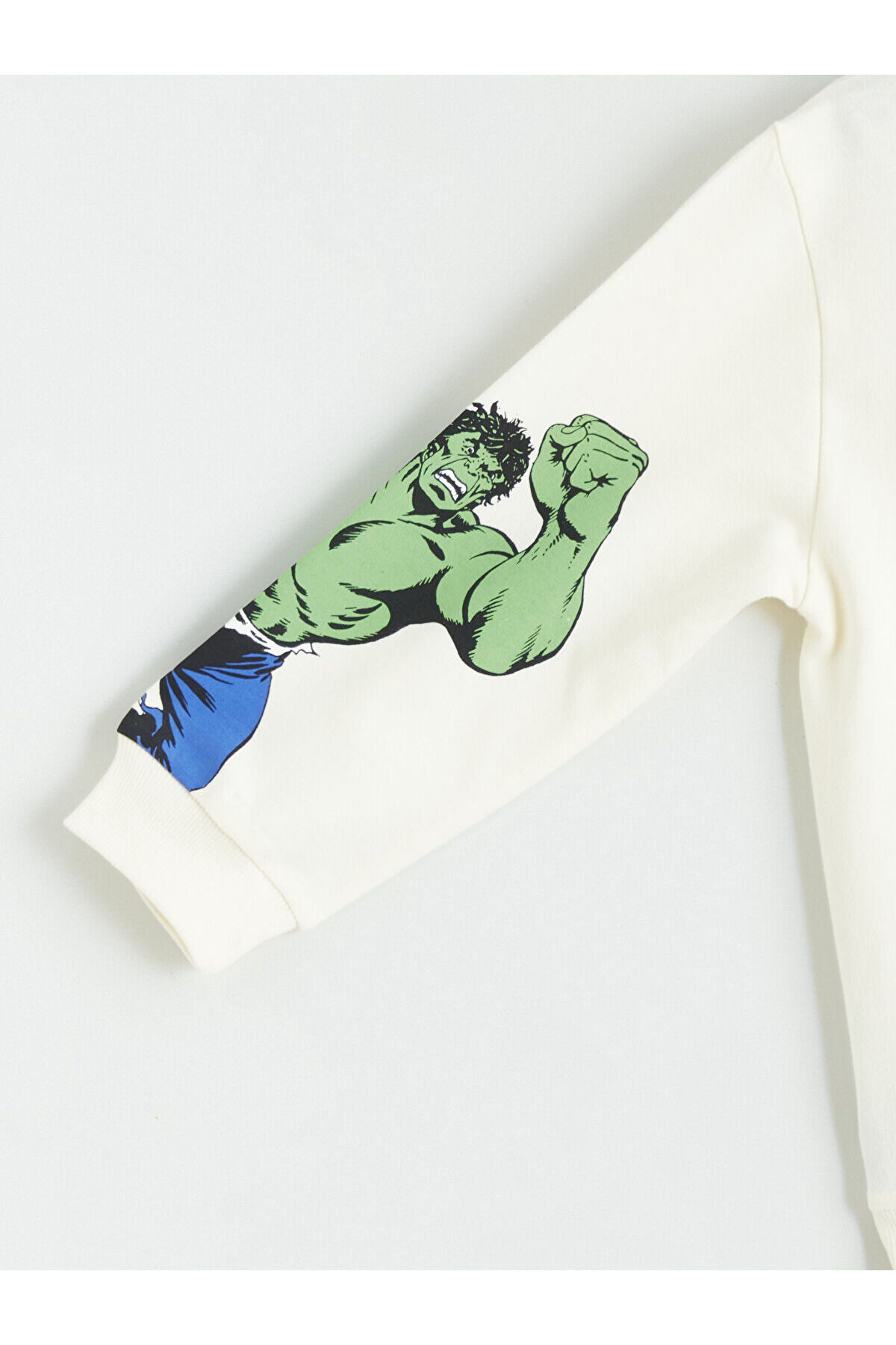 LC Waikiki Nevaa Collection Bej Marvel Comics Baskılı Erkek Çocuk Sweatshirt ve Eşofman Alt fotoğrafı 5 (önizleme)