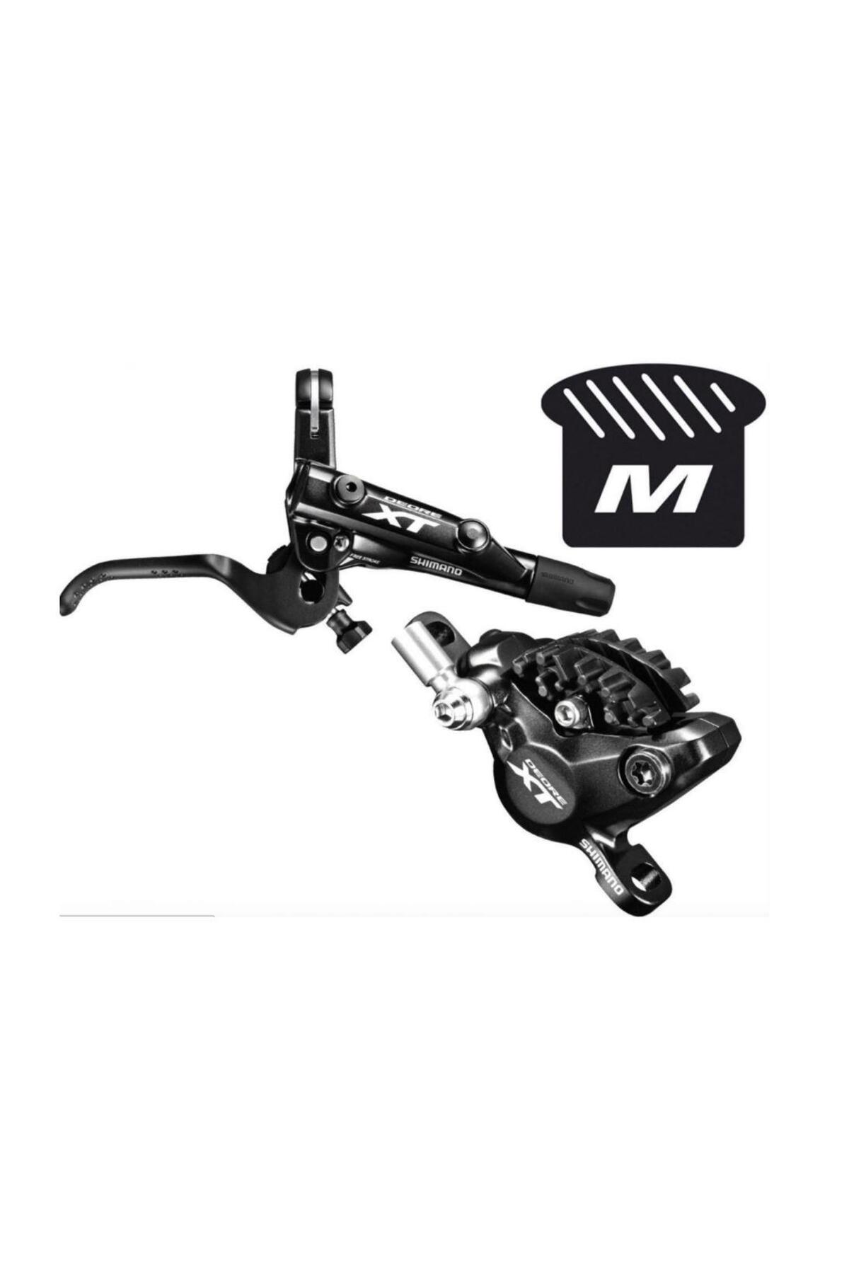 shimano Deore XT M8100 Arka Hidrolik Fren Takımı Soğutucu Balatalı