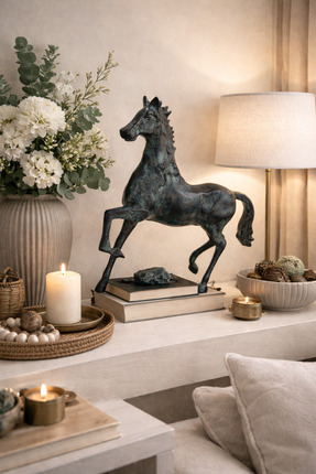 Lorena Home Decor Metal Green At