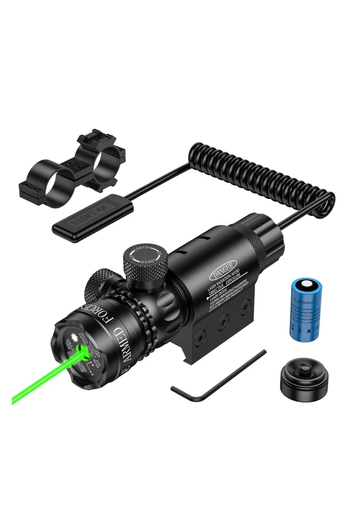 WS-603 Professional Rifle Mounted Green Laser 532nm