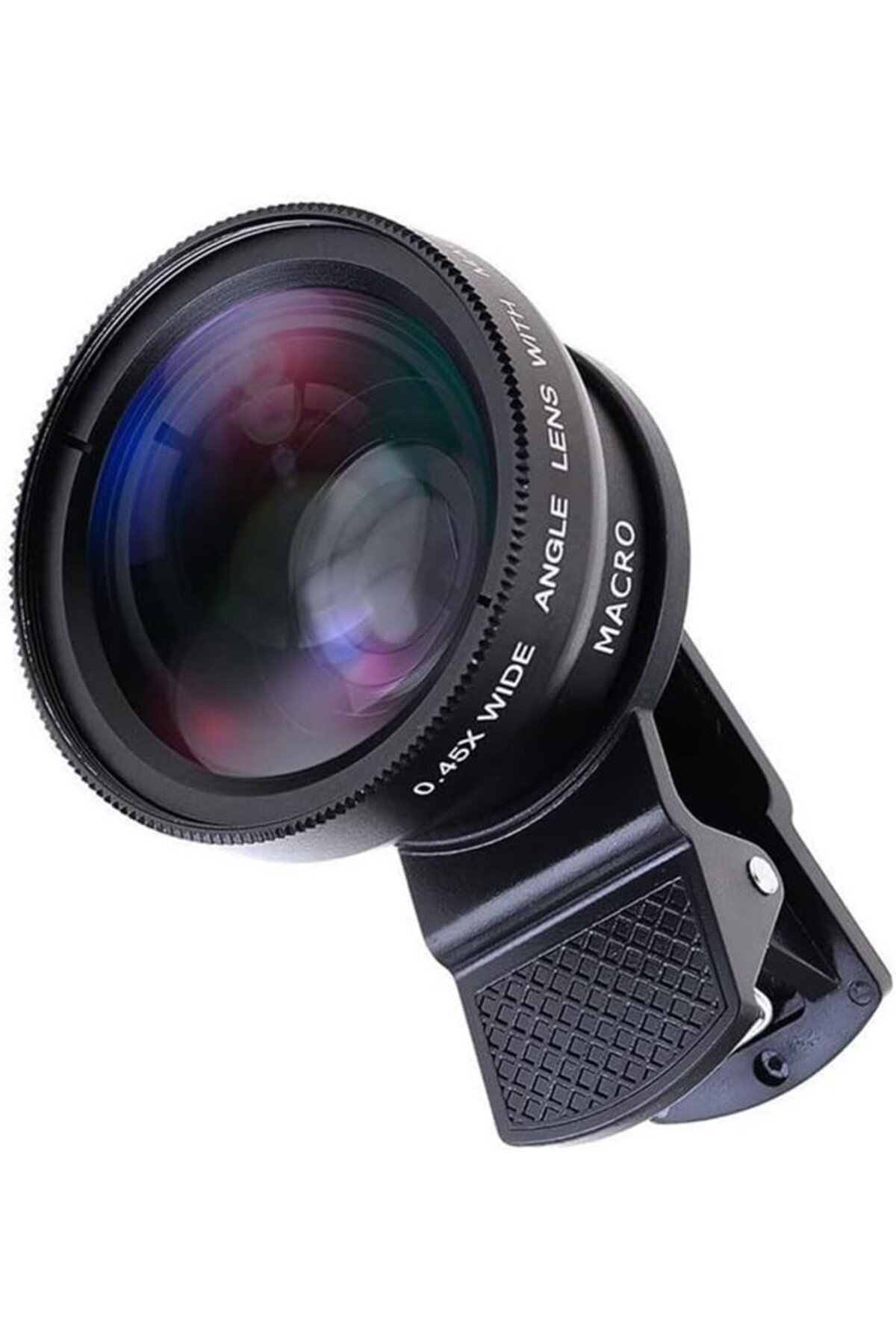 maetheus 2’si 1 Arada Klipsli Telefon Kamera Lensi 0.45X Ultra Geniş Açı 10X Makro 37mm Evrensel 49mm UV Port
