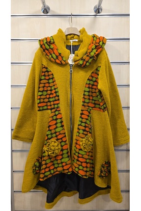 Park Moda İtalyan Uzun Yün Keçe Kaban Fermuarlı