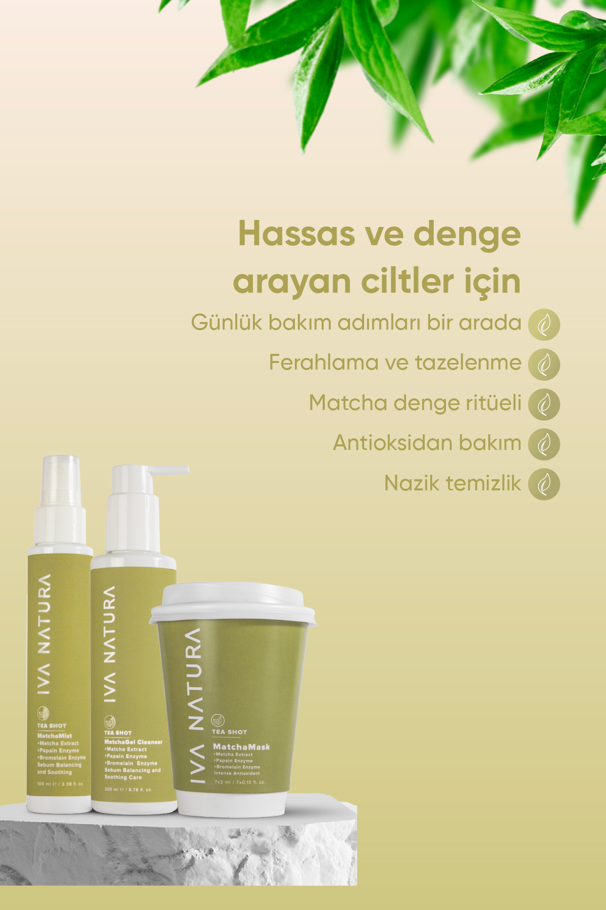 Dermorganik Mevsimsel Denge Cilt Bakım, Arındırıcı,Gözenek Sıkılaştırıcı 3'lü Ritüel — Set1 — تصویر 2 از 6