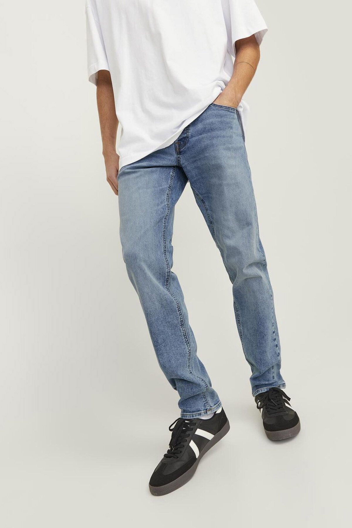 شلوار مردانه فاق کوتاه | جک اند جونز Jack & Jones PR-12249191BLUE0091100046 - تصویر 6