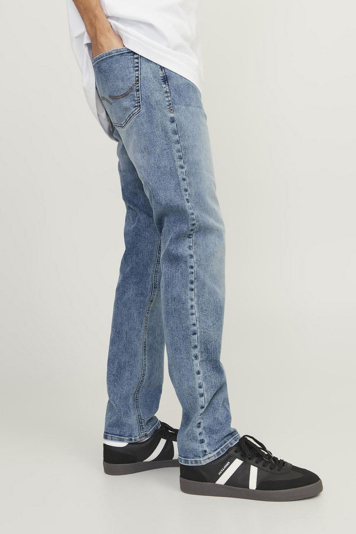 شلوار مردانه فاق کوتاه | جک اند جونز Jack & Jones PR-12249191BLUE0091100046 - تصویر 5