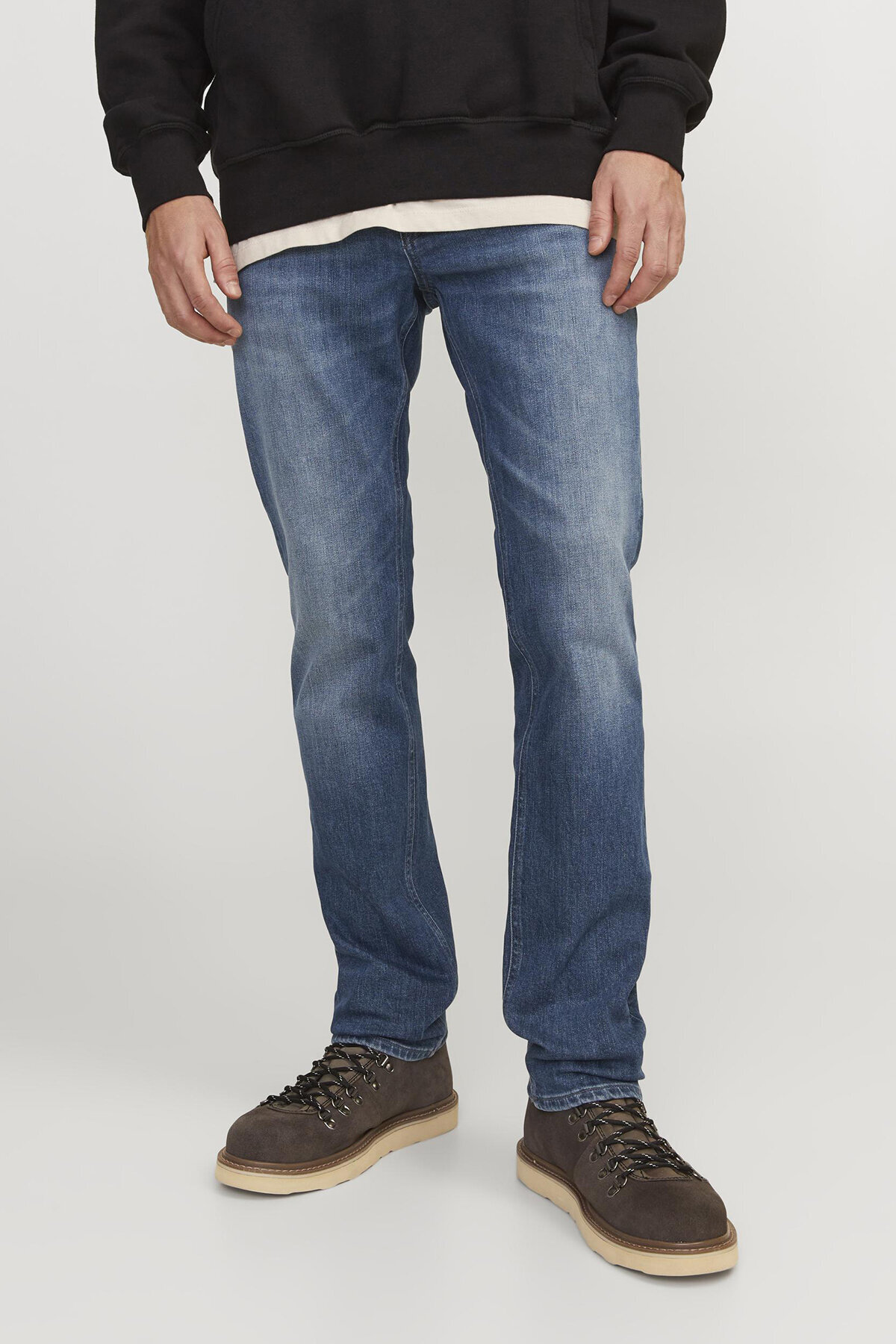 شلوار جین مردانه جک اند جونز مدل تیم کد ۱۲۲۴۹۰۵۲ جک اند جونز شلوار جین Jack & Jones