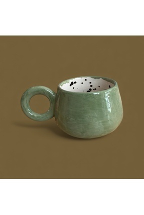 Cybers Atelier "Dalmatian but Green" Bardak