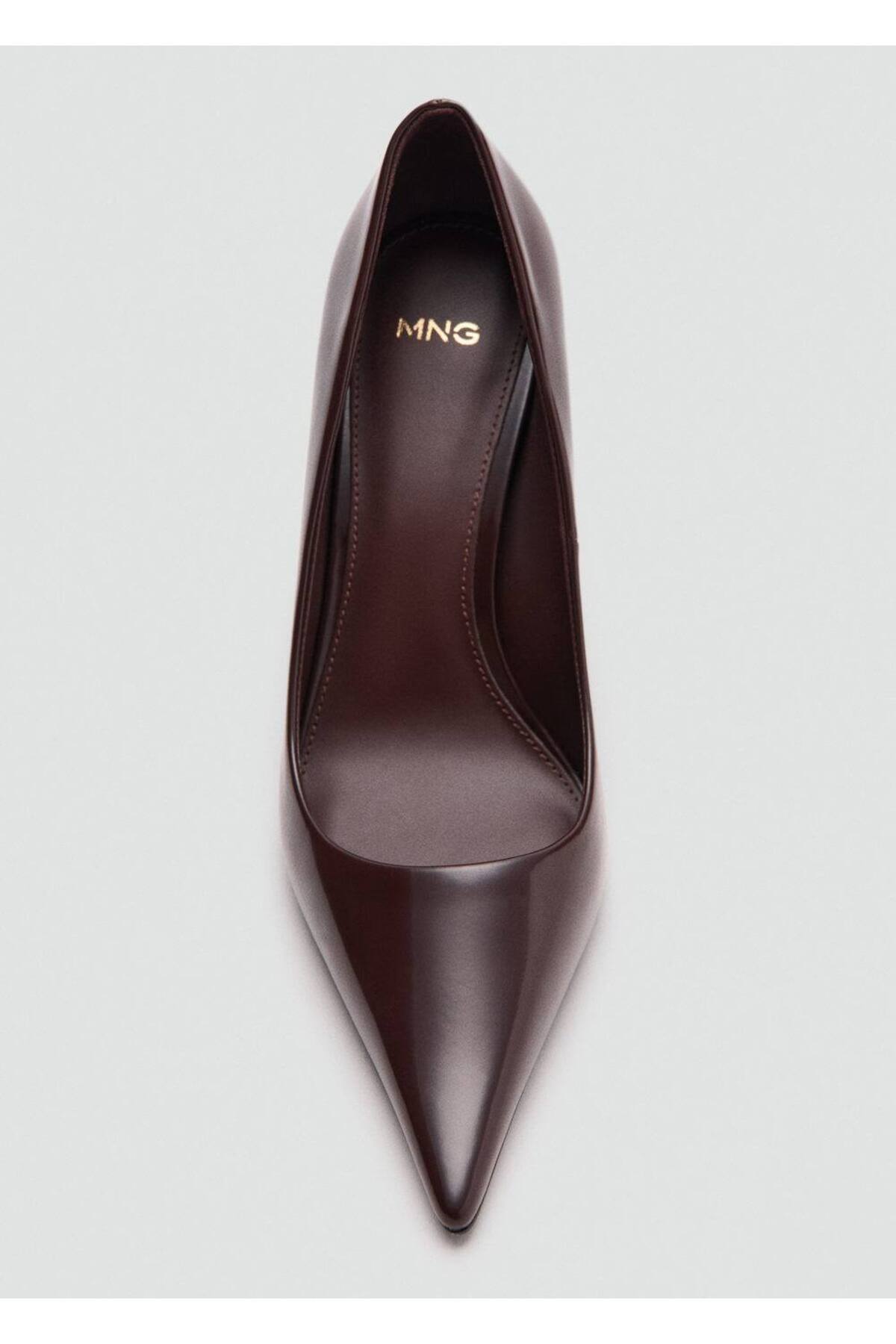 MANGO  Sivri uçlu topuklu ayakkabı - Görsel 4