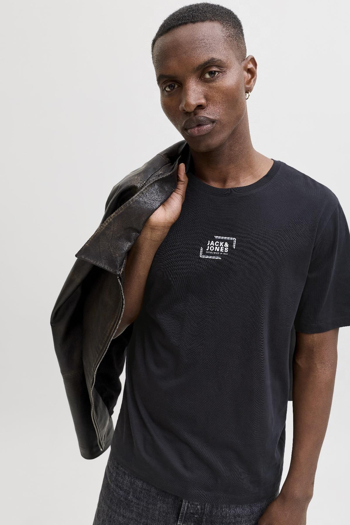 تیشرت مردانه Dijital Baskı آستین کوتاه | جک اند جونز Jack & Jones 12268415 - 1 - تصویر 7