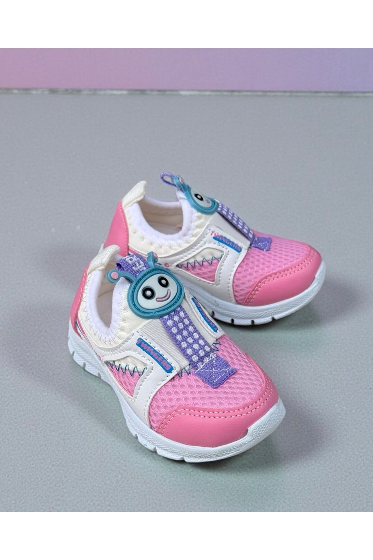 twingers bebek konforlu hafif taban bağcıksız yazlık spor ayakkabı fotoğrafı 3 (önizleme)