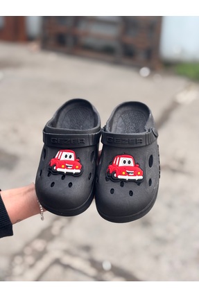 Bold Boutique Figürlü Çocuk Terlik Sandalet , Havuz Deniz Plaj Terliği, Sokak...