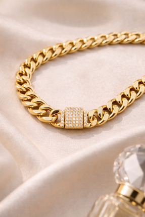 XUPING JEWELRY Premium Gold Zirkon Taşlı Kolye & Bileklik Seti – Lüks Işıltı ...