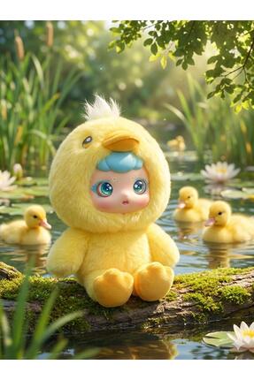 Natavanbutık 🌟 Sevimli Kostümlü Maskot Vinil Peluş Bebek Anahtarlık 🧸 - Ark...