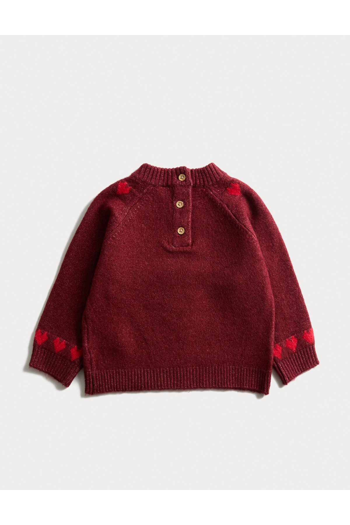 Marks & Spencer Örme Kuğu Desenli Bebek Kazak (0-3 Yaş) fotoğrafı 2 (önizleme)