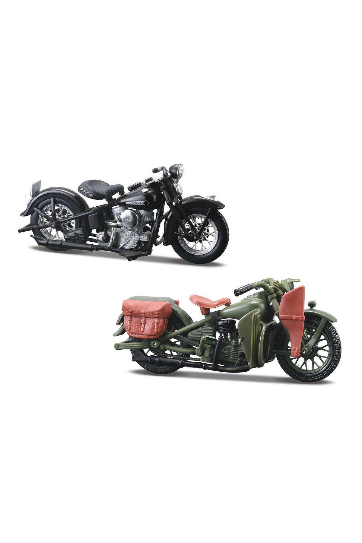 Maisto Harley Davidson 1/18 Harley-Davidson İkili Motorlar 40'lar