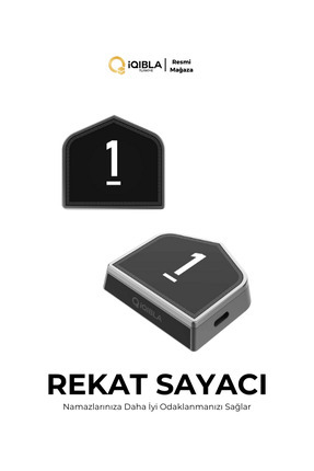 iqibla Smart Salat Counter - Rekat Sayacı