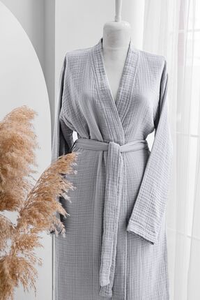YASEMİNİNEVİ Müslin/Kimono Bornoz