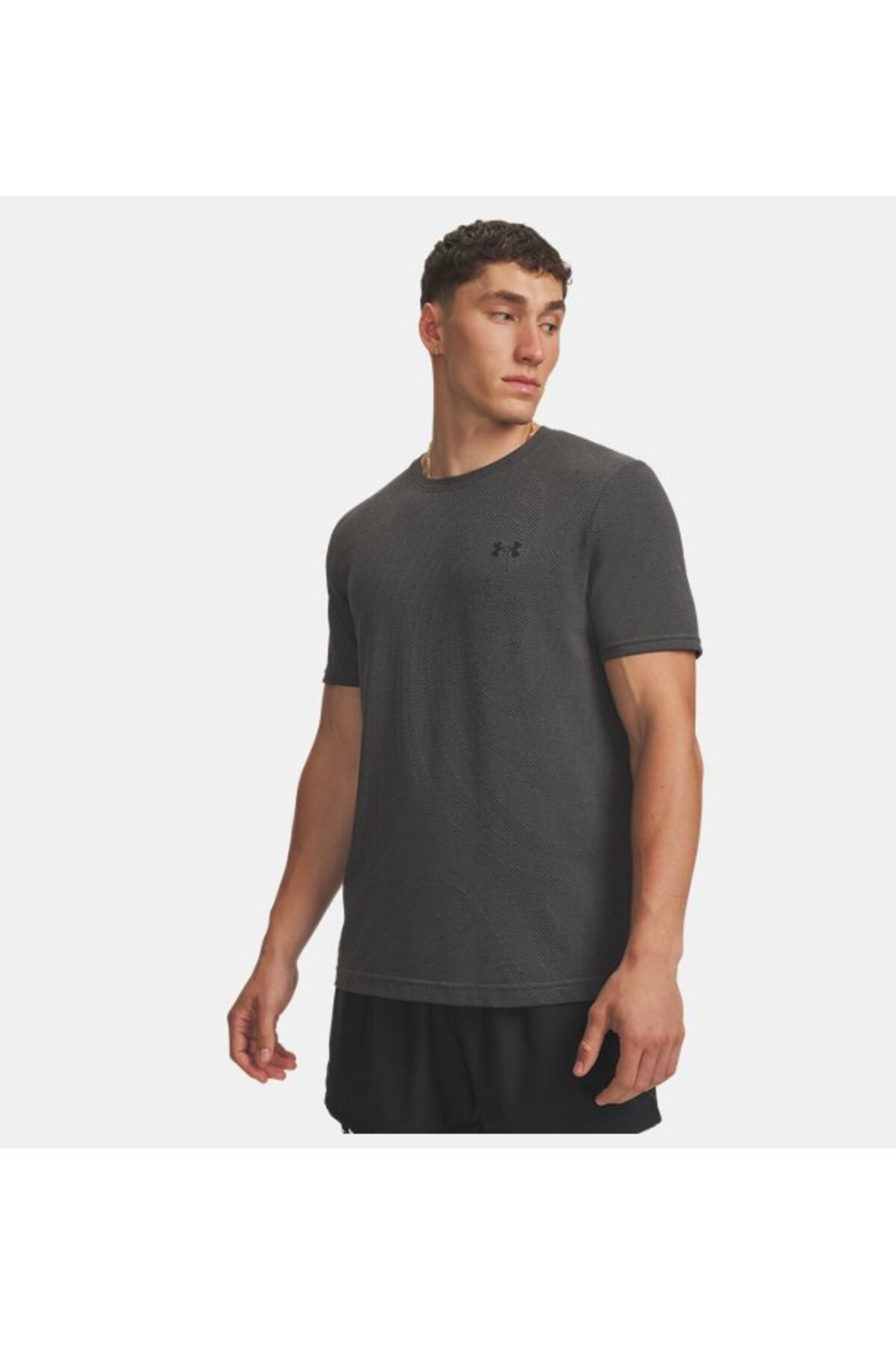 آندر آرمور تی‌شرت آستین کوتاه مردانه ونیش مدل Novelty بدون درز کد 6010603-709