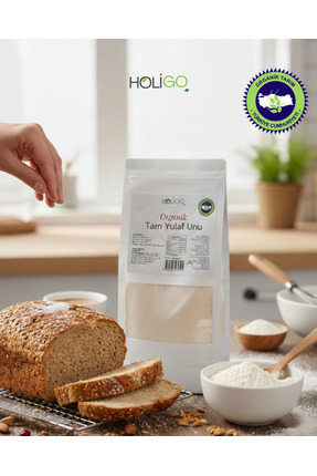 HOLİGO ORGANİK Tam Yulaf Unu 350gr (PESTİSİT ve AFLATOKSİN ANALİZLİ)
