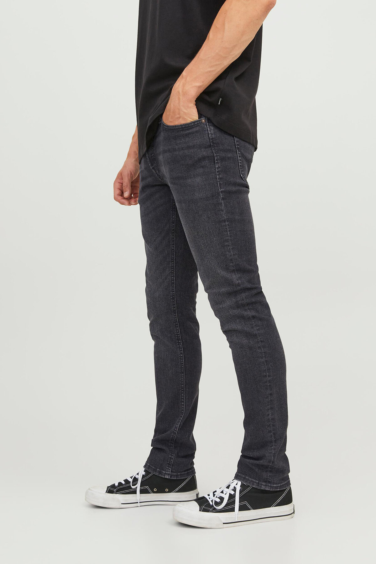 Jack & Jones  Jjiglenn Jjoriginal Sq 270 Noos Siyah Erkek Jean Pantolon 12243595 - Görsel 2