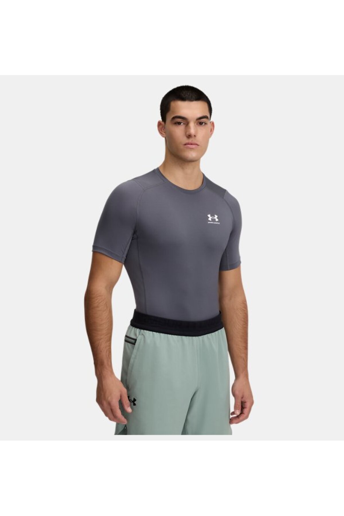 آندر آرمور تی‌شرت آستین کوتاه مردانه UA HeatGear Armour Compression کد ۱۳۶۱۵۱۸-۰۲۵